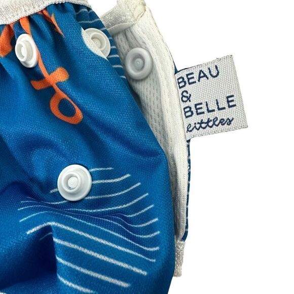 Beau & Belle Swim Pants Anchors 0-36 Months - Picture 5 of 8